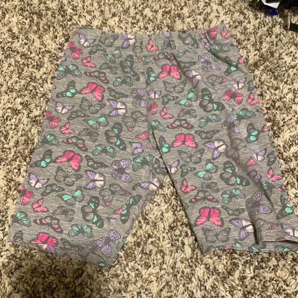 colorful butterfly leggings shorts
